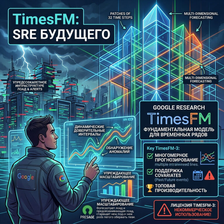 TimesFM (Time Series Foundation Model) в работе SRE